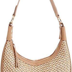 Cute Straw Beach Purse for Women - Lightweight Summer Handbag for Daily Use